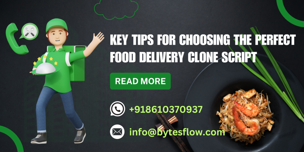 Food delivery clone script